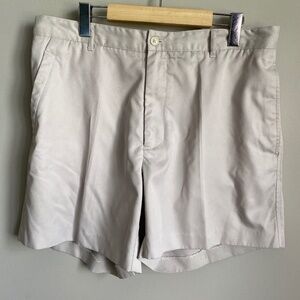 Weir Golf Men's Gray/Beige Performance Golf‎ Shorts Size 36 Preppy Clubhouse